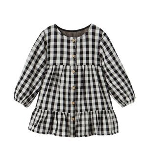 Zara Black and White Dress Size 12-18 Month